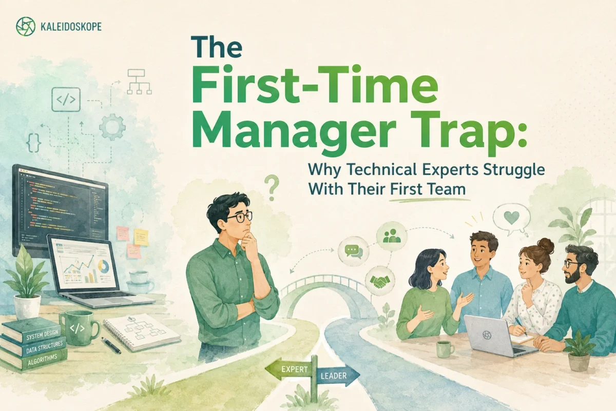 The First-Time Manager Trap: Why Experts Struggle to Lead